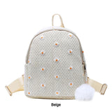 Daisy Woven BackPack