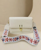 Elegant Printed Belt Crossbody