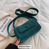 Soft Suede Mini Crossbody Bag