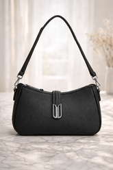 Pebbled Shoulder Bag