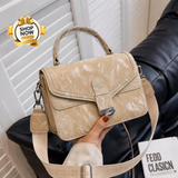 Dusky Luxe Textured Crossbody Bag