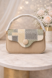 Luxury Button Flap Crossbody Bag