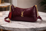 YSL Croc Crossbody
