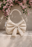 Premium Soft Bow Handbag