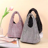 Rhinestone satchel bag