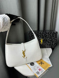 Saint Laurent Croc Shoulder Bag
