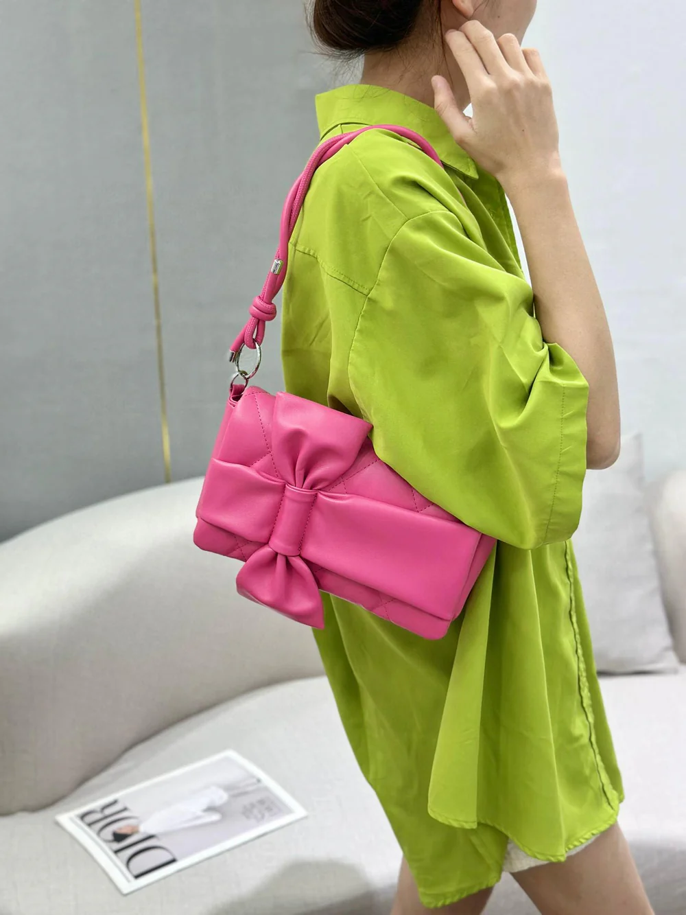 Bow Crossbody Bag — Soft Luxe Edition