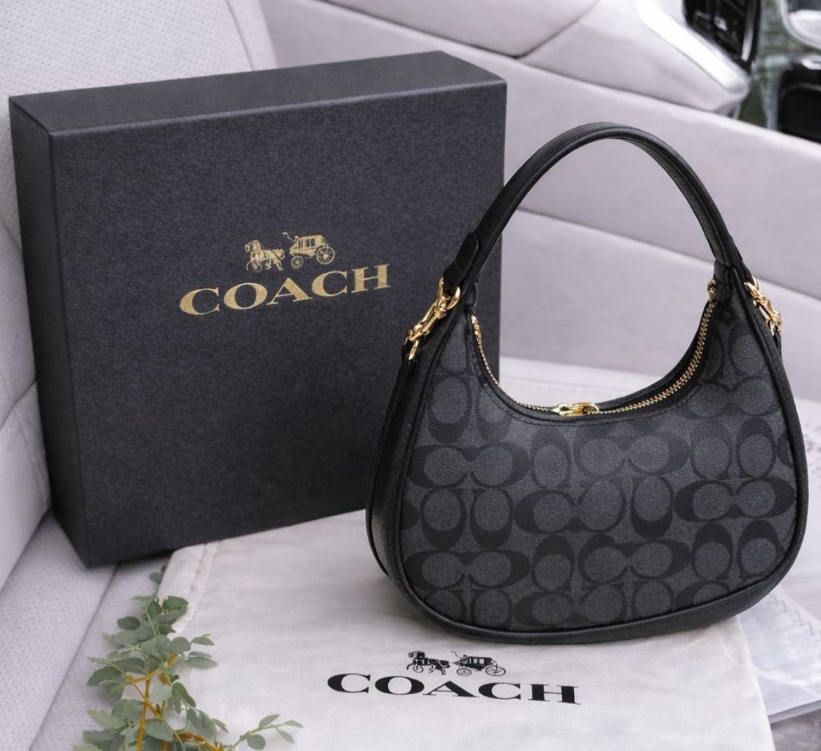 Coach Style Moon Bag