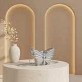 Luxury Butterfly Crystal Clutch