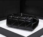 Trendy Quilted Crossbody Bag