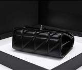 Trendy Quilted Crossbody Bag