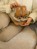 ZARA Stud Flat Slipper