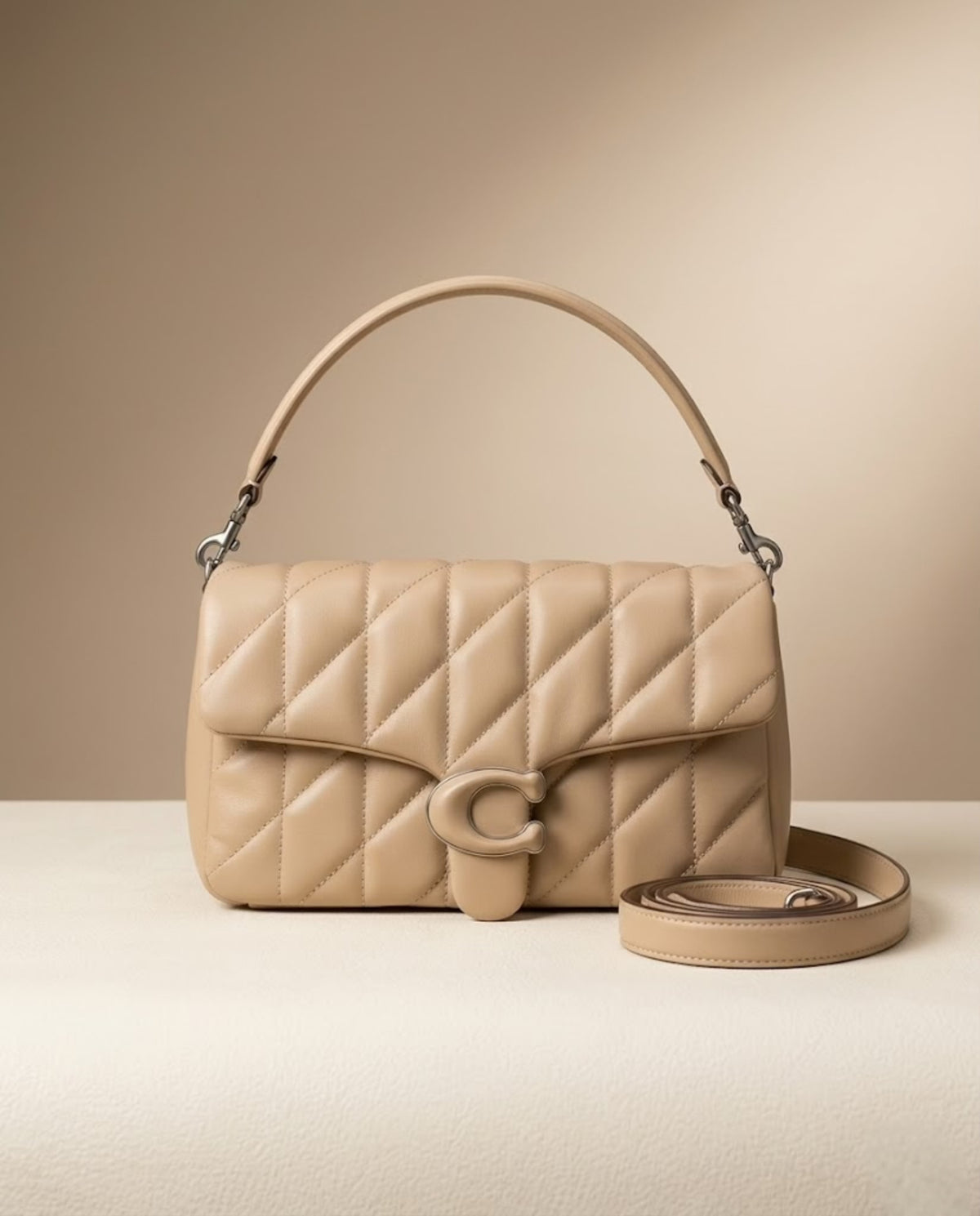 Fluffy Coach Crossbody