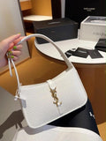 Saint Laurent Croc Shoulder Bag