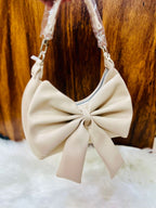 Premium Soft Bow Handbag