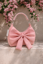 Premium Soft Bow Handbag