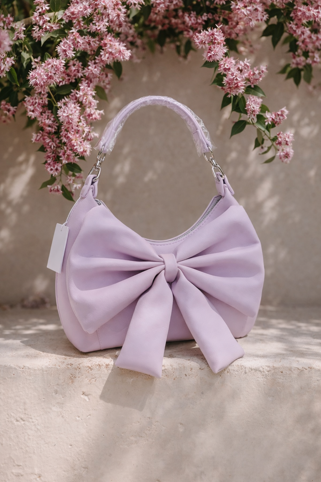 Premium Soft Bow Handbag