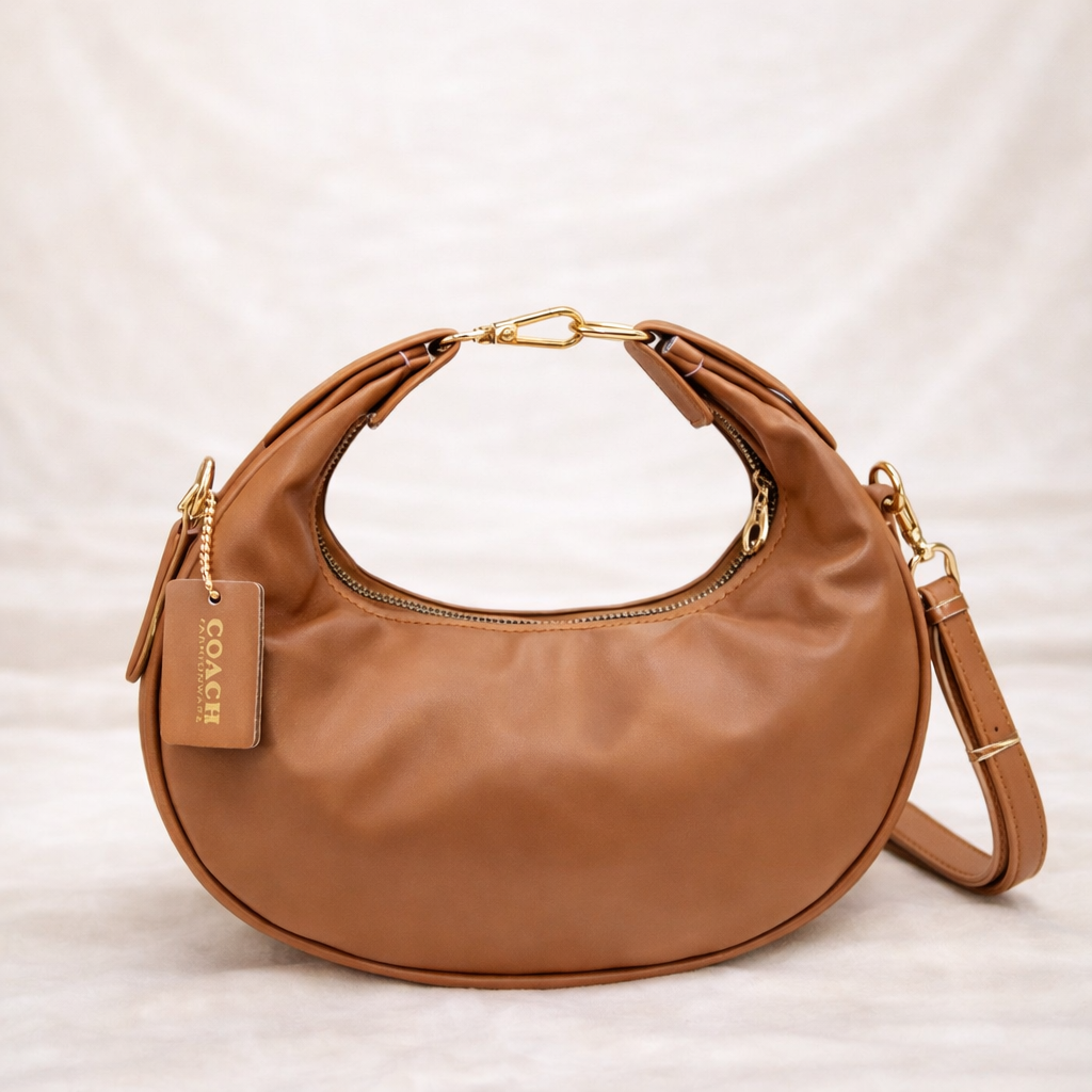 Premium Coach Crescent Bag