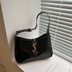 Ysl Glossy Patent Shoulder Bag