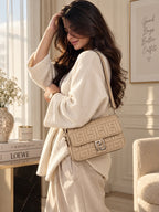 Classic Geometric Mini Flap Bag