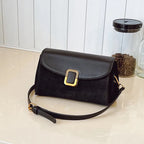 Classic Suede & Leather Crossbody