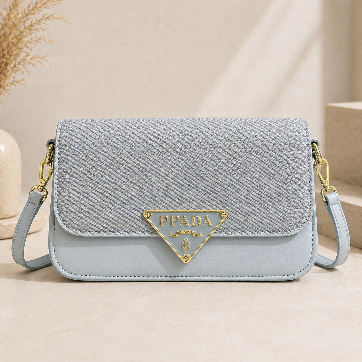 Textured Luxe Bag
