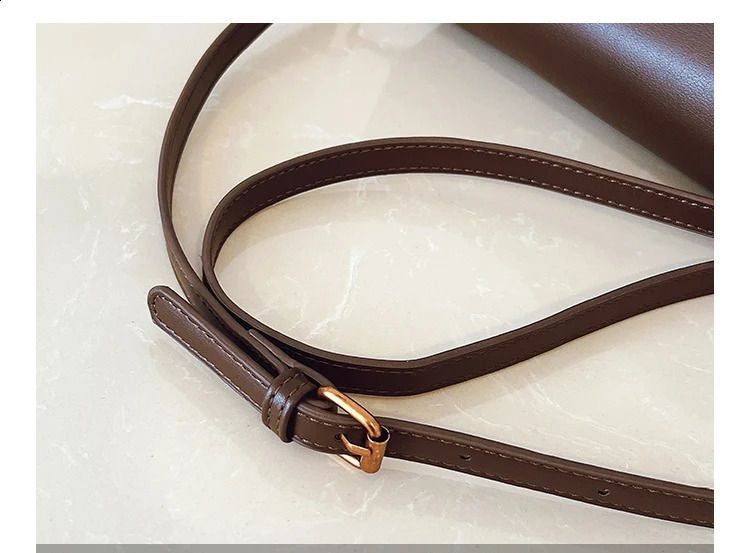 Classic Suede & Leather Crossbody