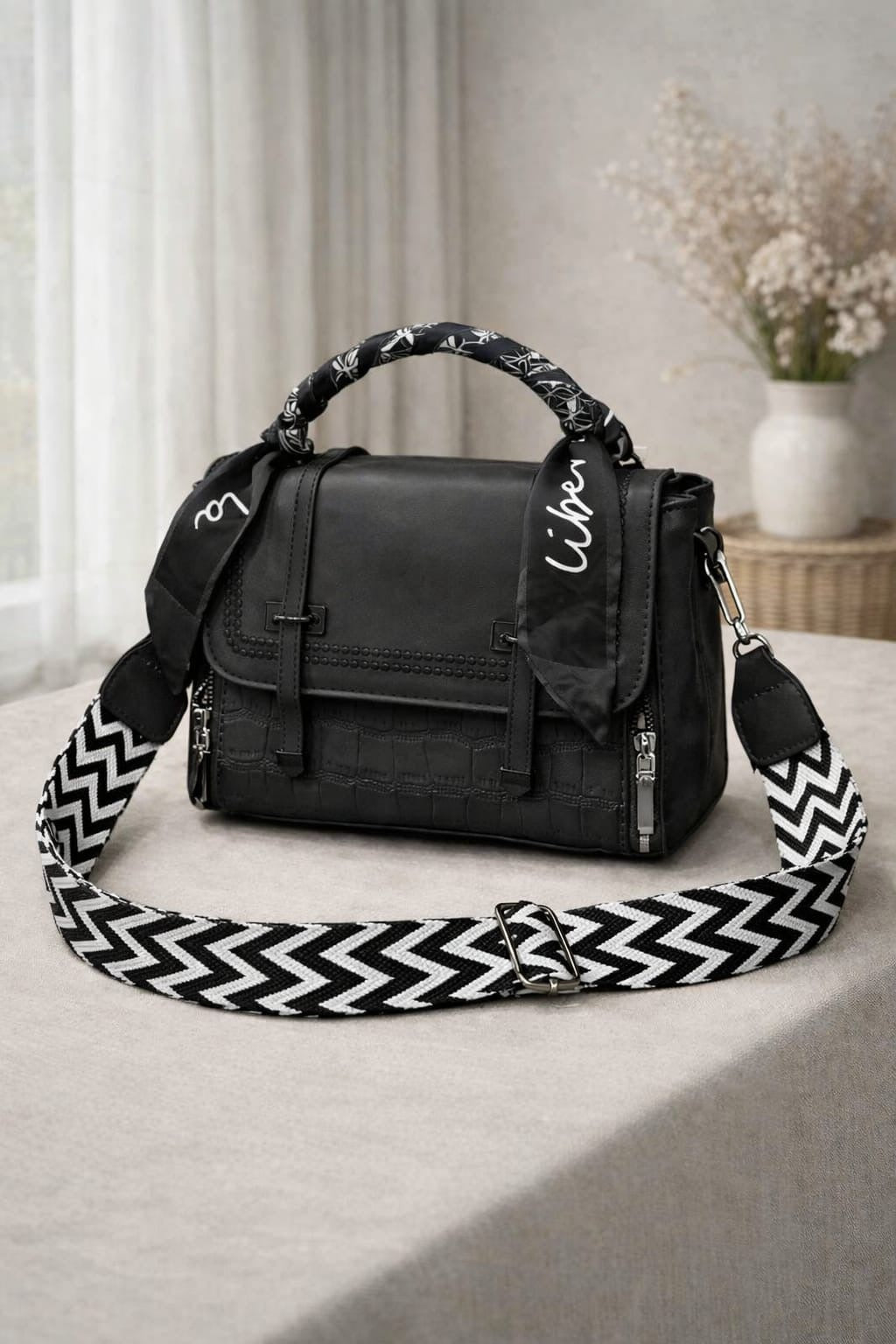 Flap Satchel