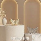 Luxury Butterfly Crystal Clutch