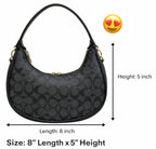 Coach Style Moon Bag