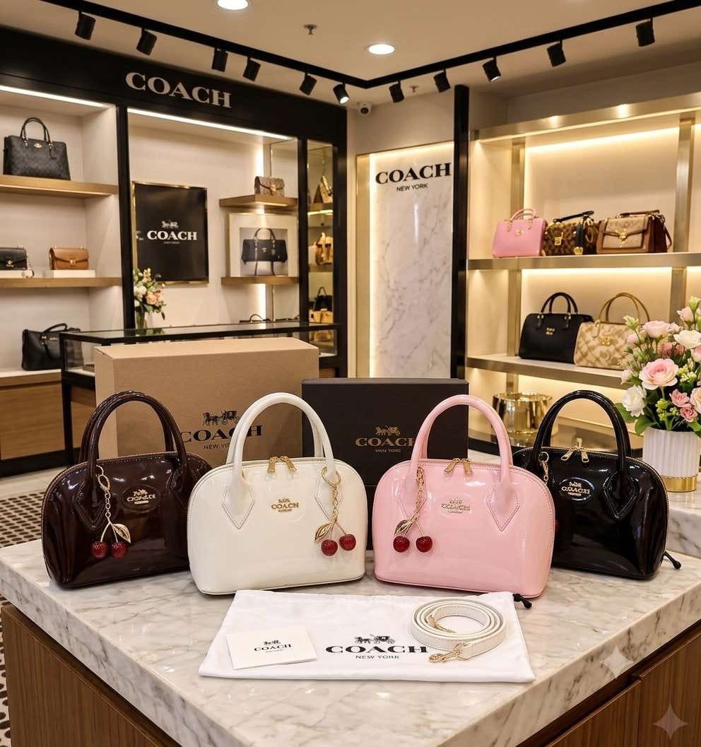 Coach Patent Handbag