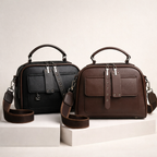 Elegant Leather Crossbody Handbag