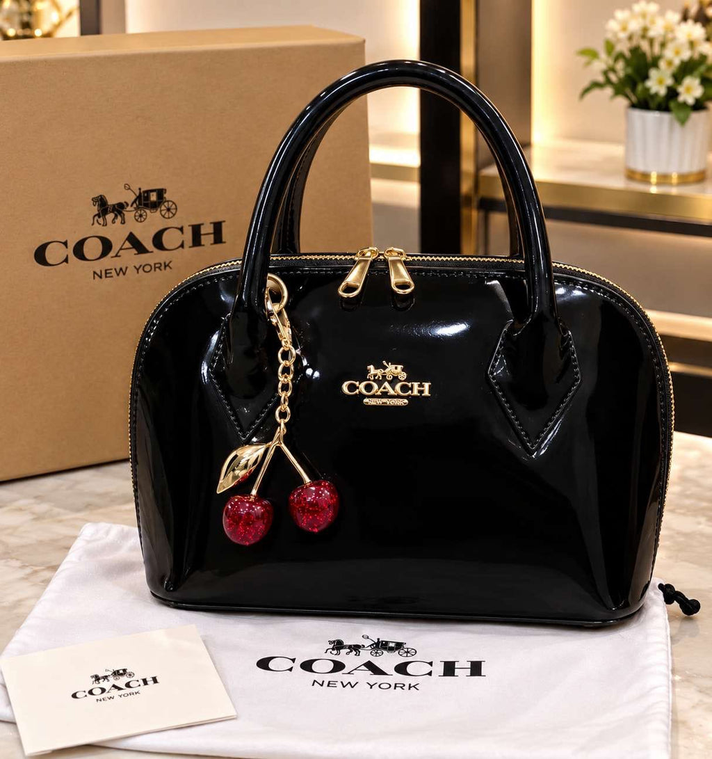 Coach Patent Handbag
