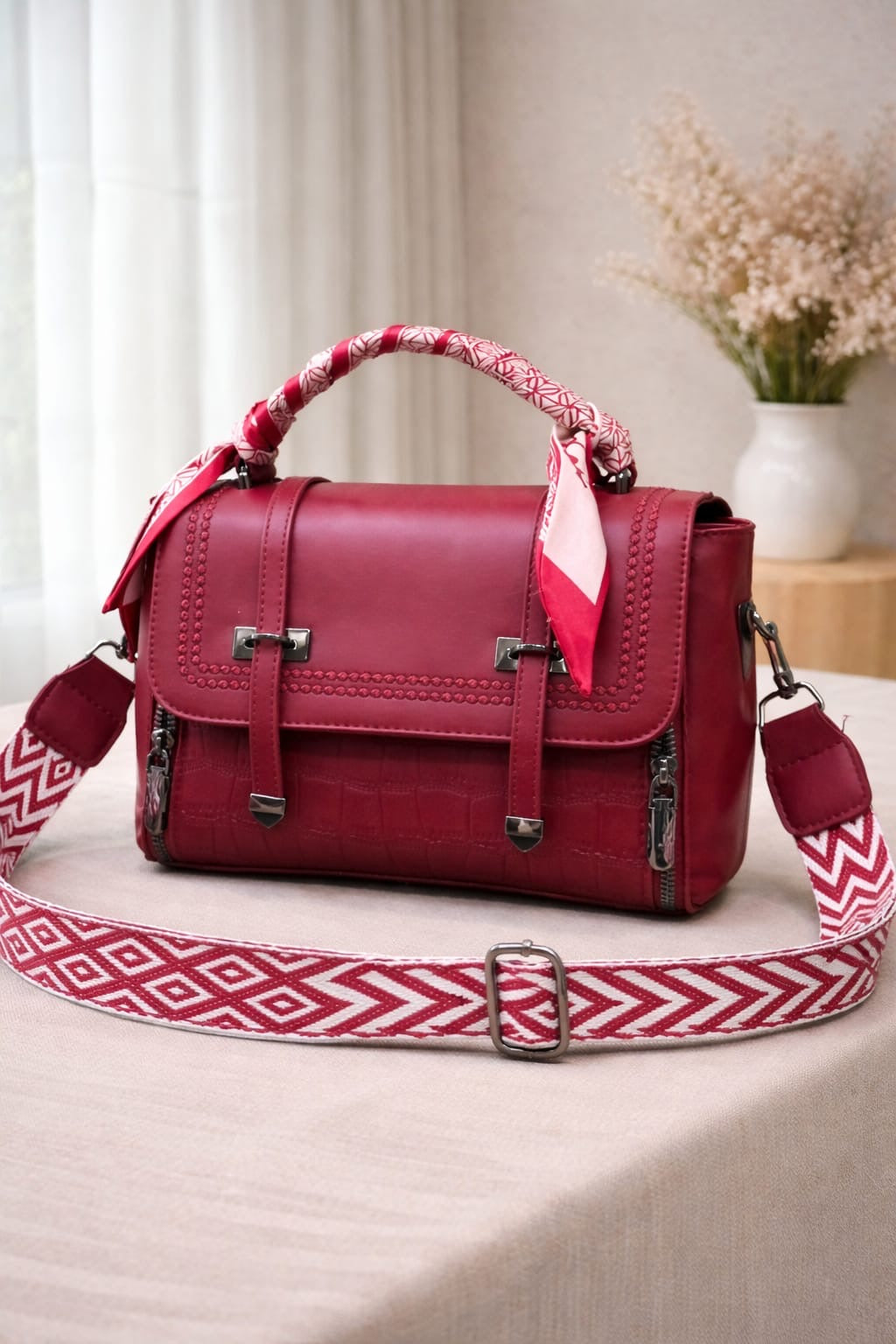 Flap Satchel