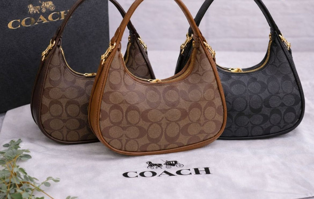 Coach Style Moon Bag