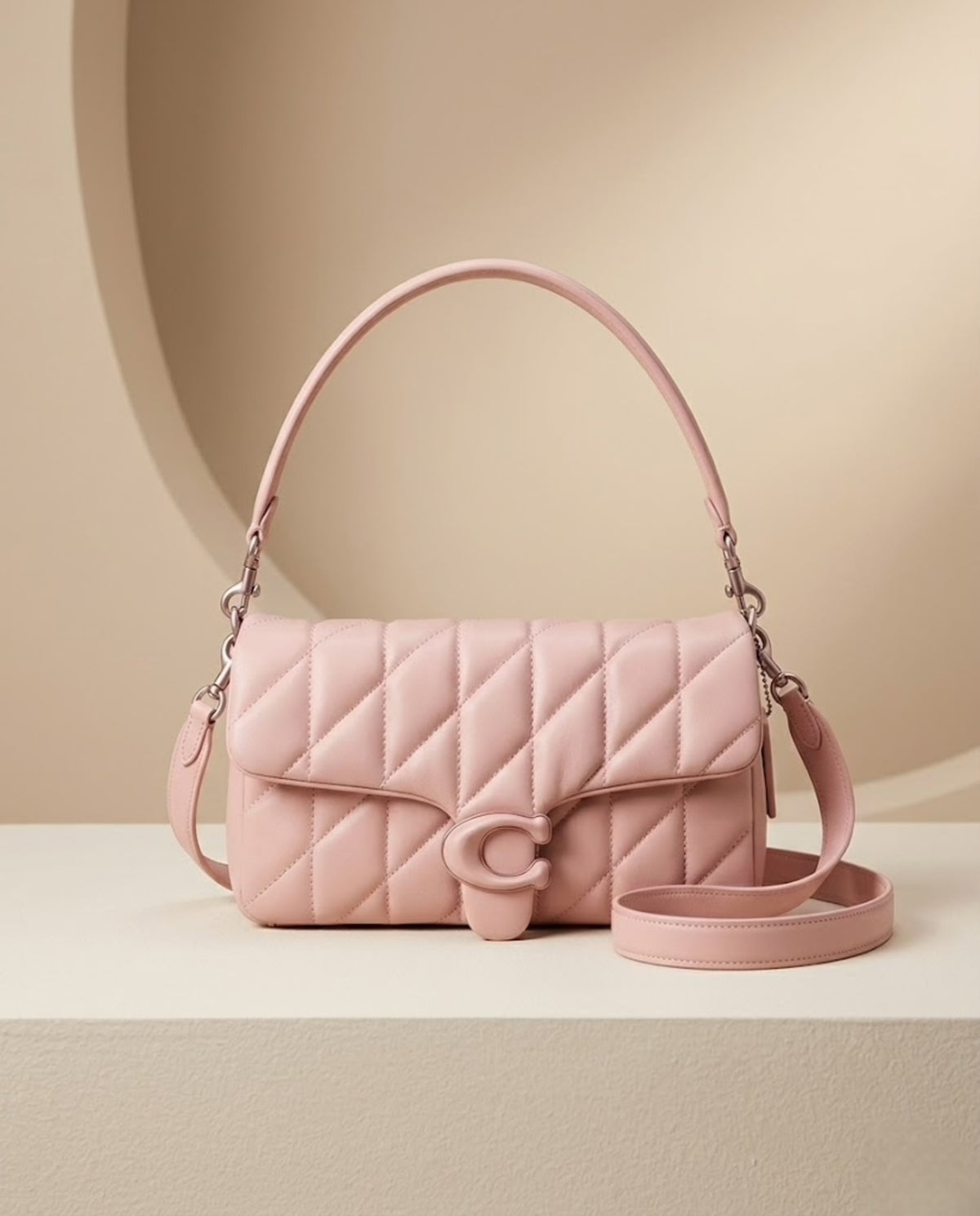 Fluffy Coach Crossbody