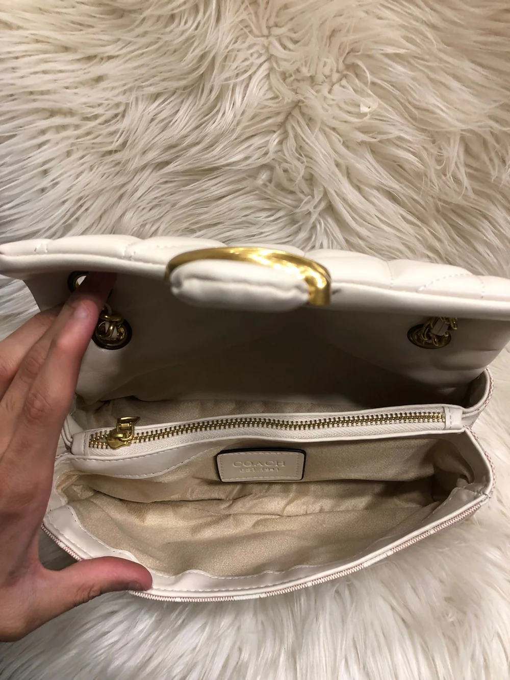 Coach Tabby Premium Chain Bag