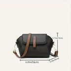 Minimalist  Satchel Bag with Adjustable Strap