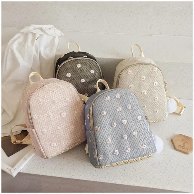 Daisy Woven BackPack