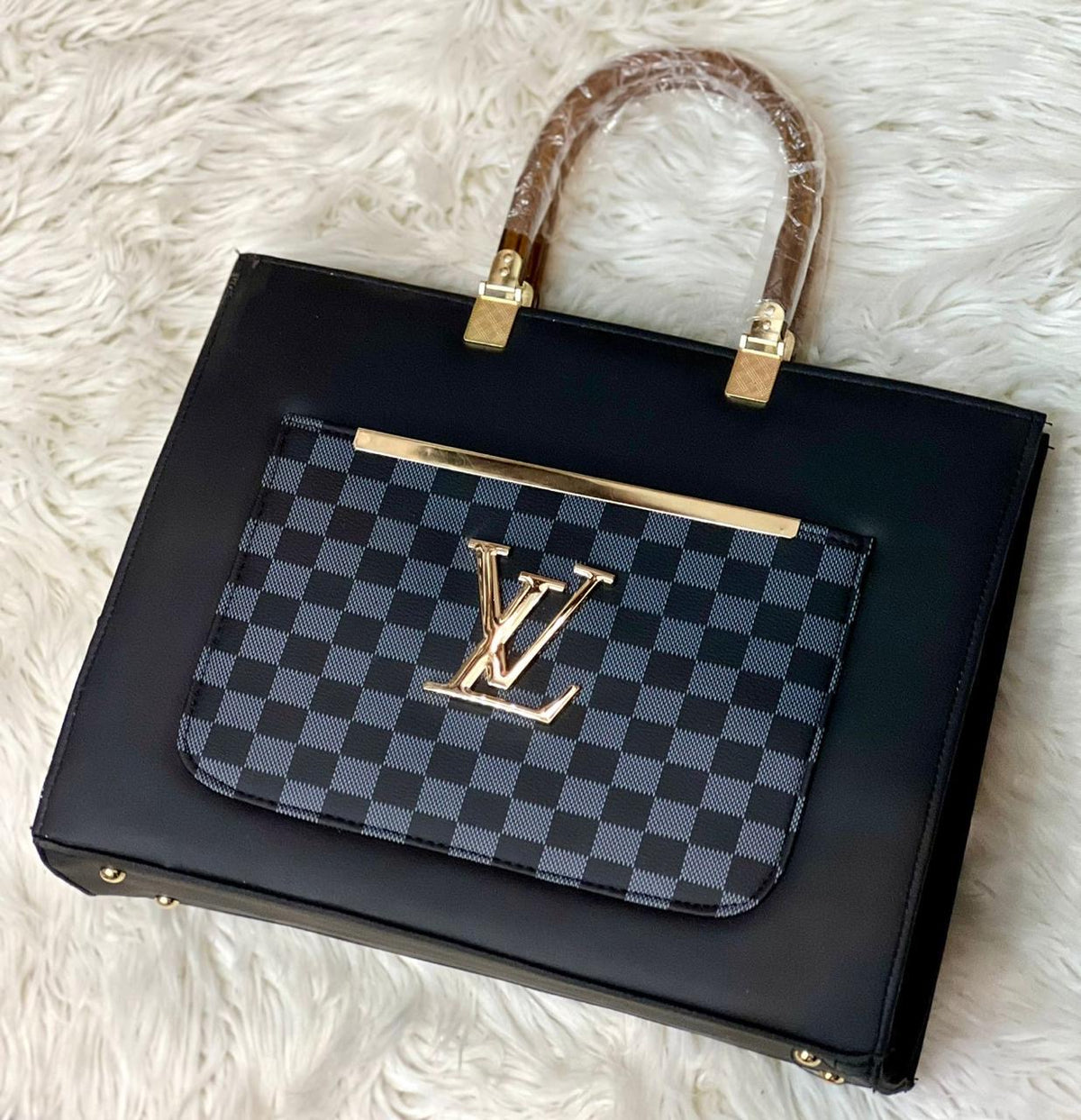 LV Acrylic Handle Bag