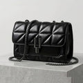 Trendy Quilted Crossbody Bag