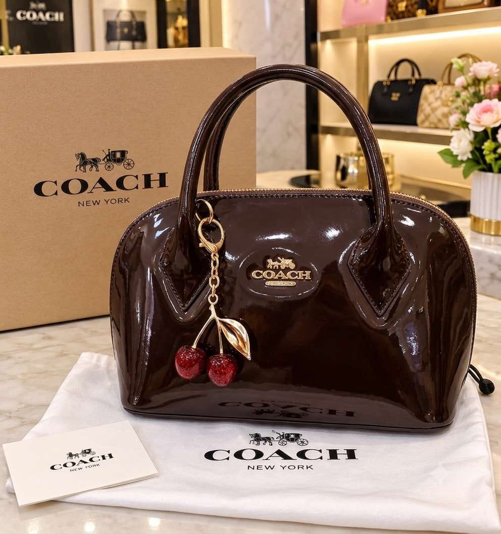 Coach Patent Handbag