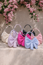 Premium Soft Bow Handbag