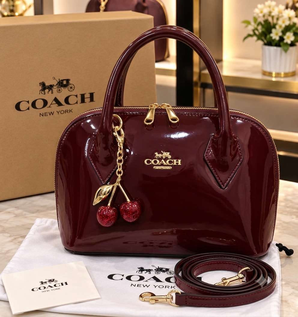 Coach Patent Handbag