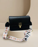 Elegant Printed Belt Crossbody