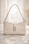 Pebbled Shoulder Bag