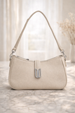 Pebbled Shoulder Bag