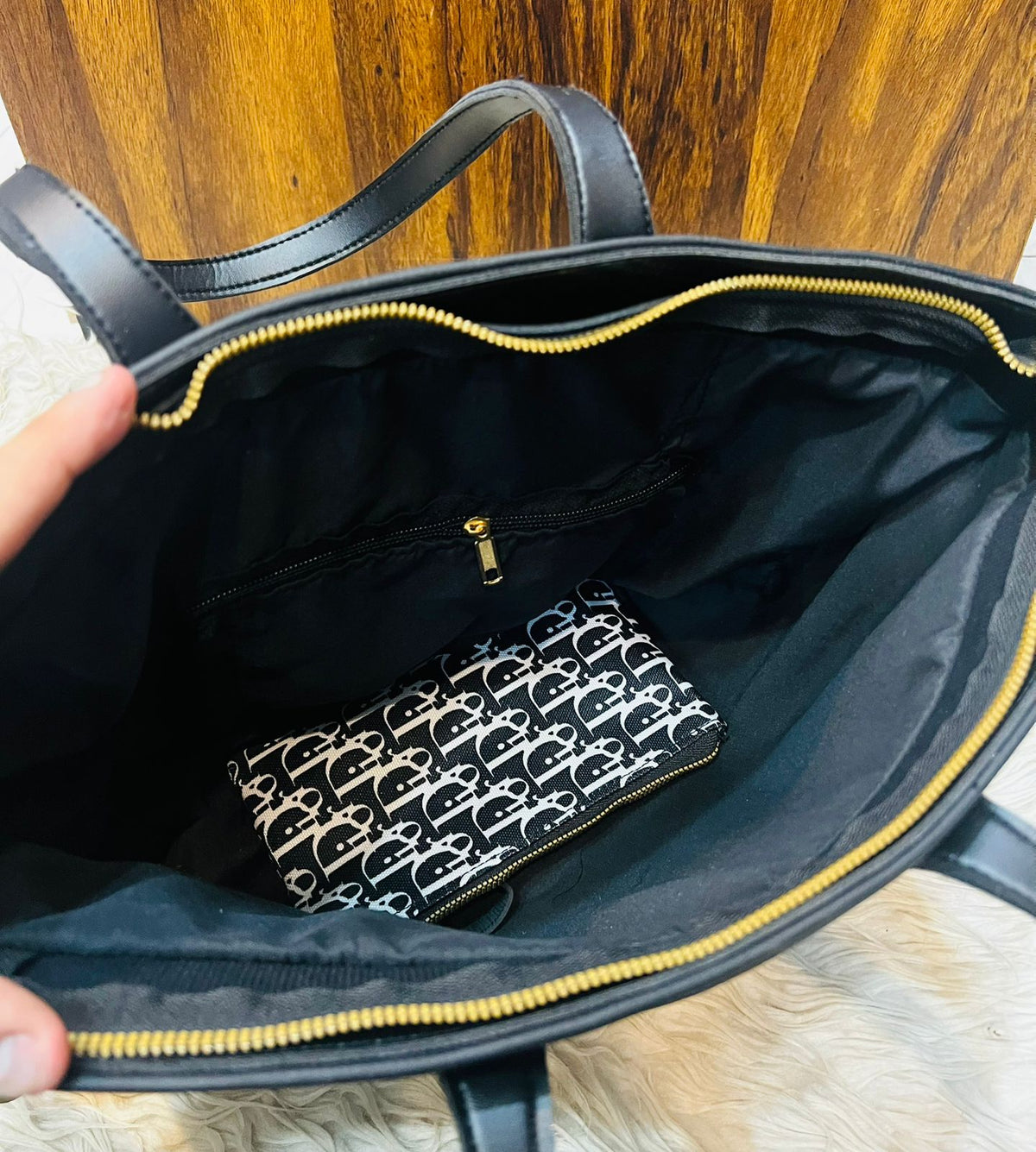 Dior Tote with Pouch