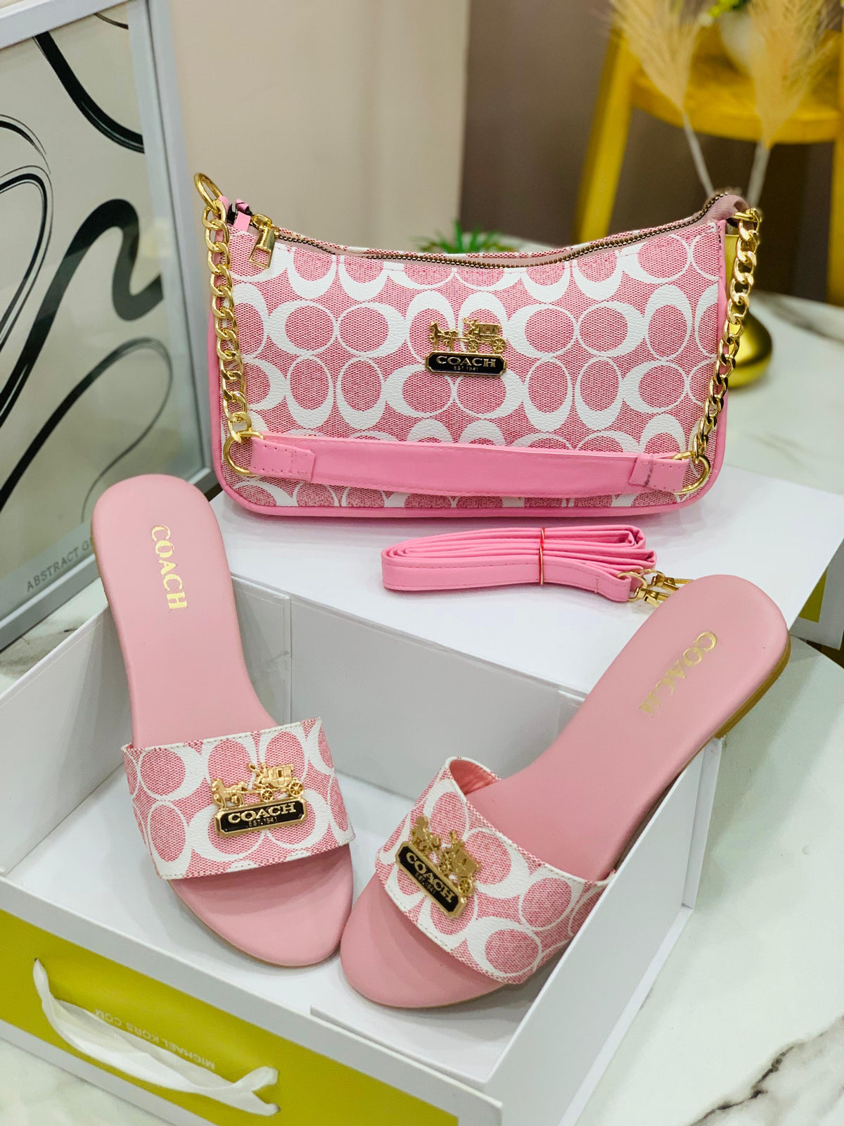 Coach Pink Duo