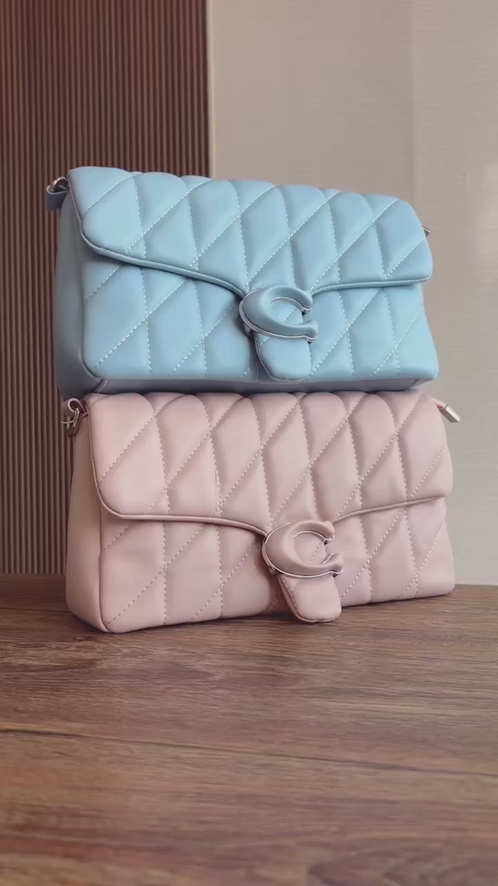Fluffy Coach Crossbody